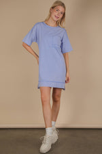 Load image into Gallery viewer, Oversized Mineral Dress- BLUE
