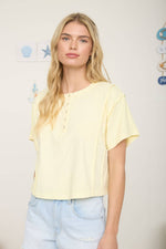Load image into Gallery viewer, BOXY FIT HENLEY
