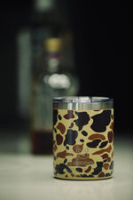 Load image into Gallery viewer, Hooch|Hog 10 oz Old School Camouflage Lowball
