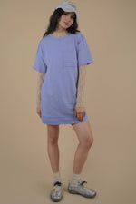 Load image into Gallery viewer, Oversized Mineral Dress- BLUE
