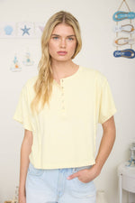 Load image into Gallery viewer, BOXY FIT HENLEY
