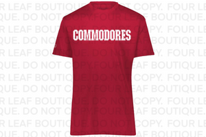 Commodores Dri Fit- RED