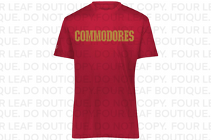 Commodores Dri Fit- RED