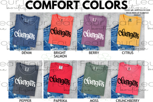 CHARGERS-COMFORT COLORS