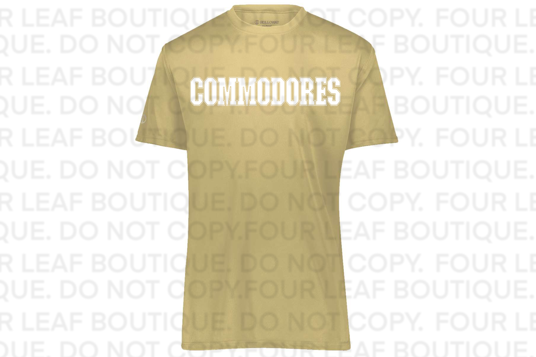 Commodores Dri Fit- Gold