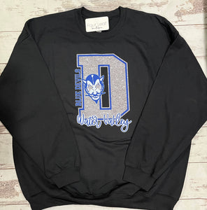 D- Water Valley Blue Devils Sweatshirt/Hoodie