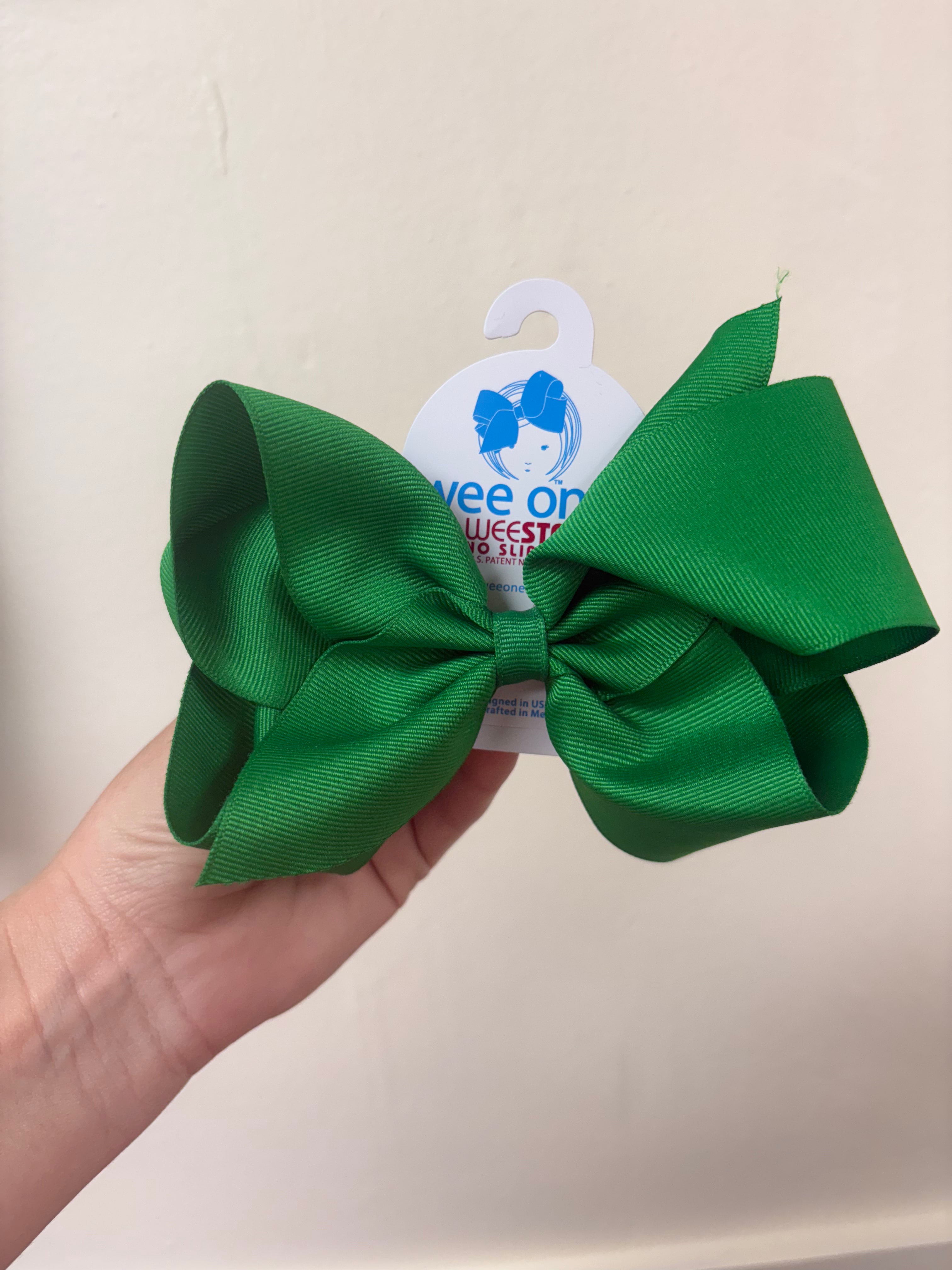 WEE ONES KING GROSGRAIN BOW
