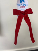 Load image into Gallery viewer, WEE ONES GROSGRAIN WITH STREAMER BOW
