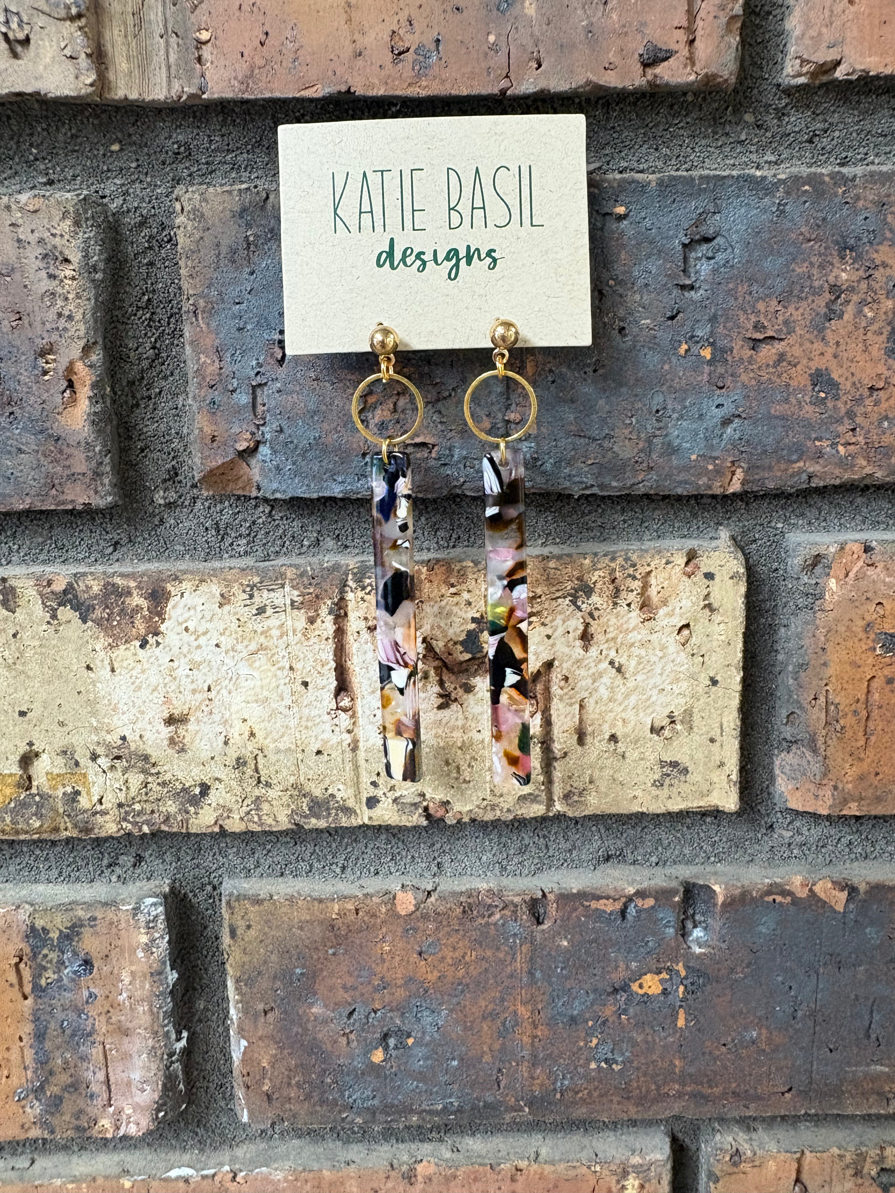 Drop Bar Earrings