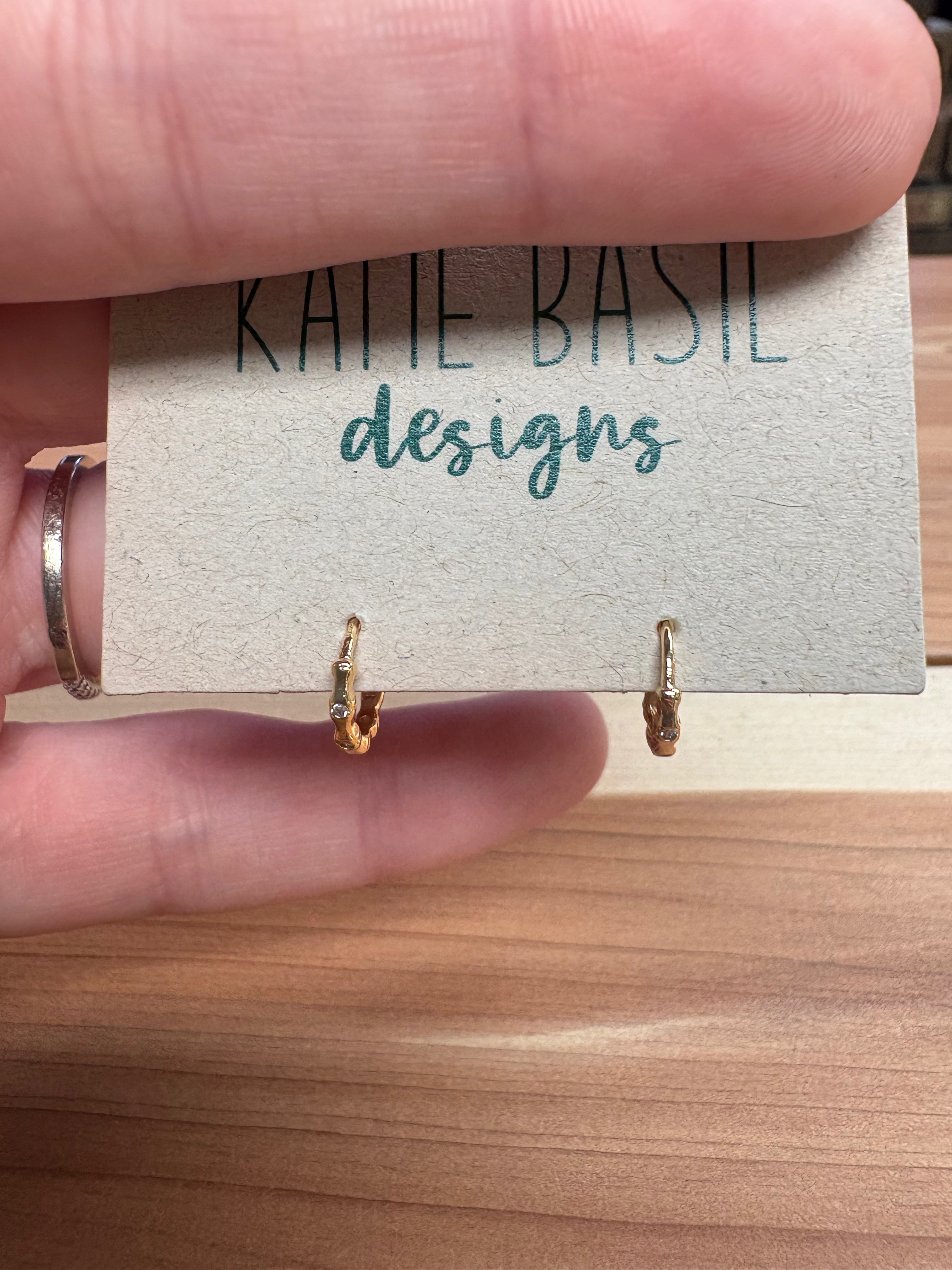 Small Huggie Earrings