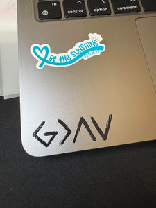 God is greater decal
