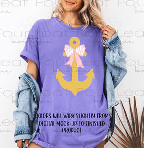 Preppy Pink Lafayette Anchor