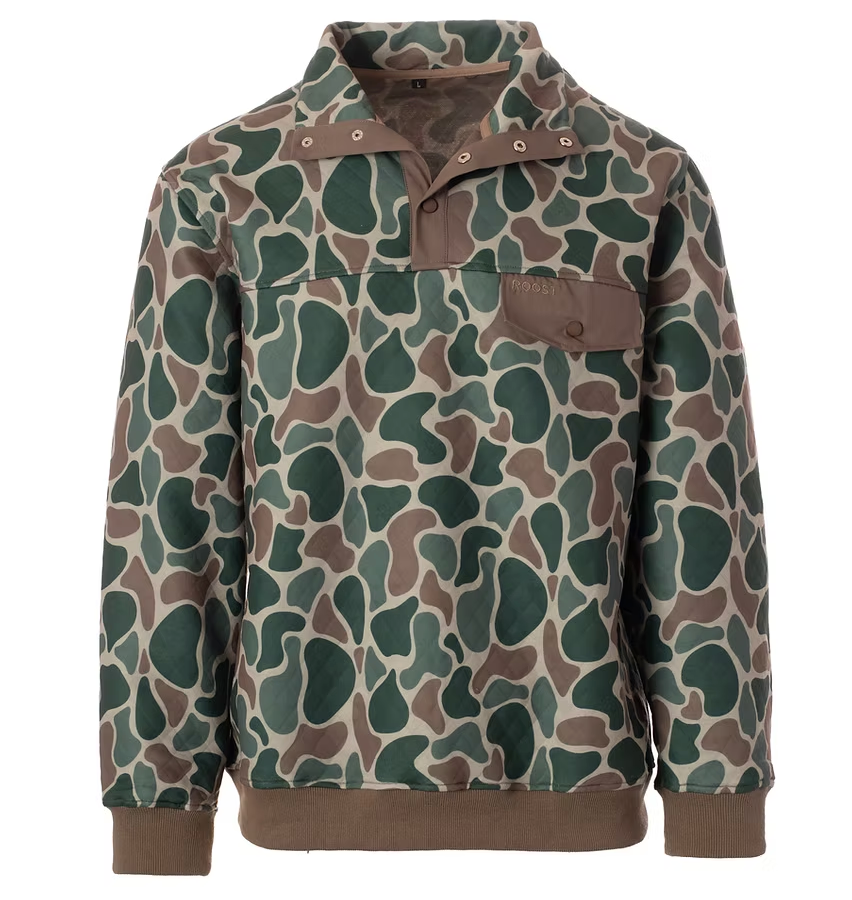 Quilted Pullover