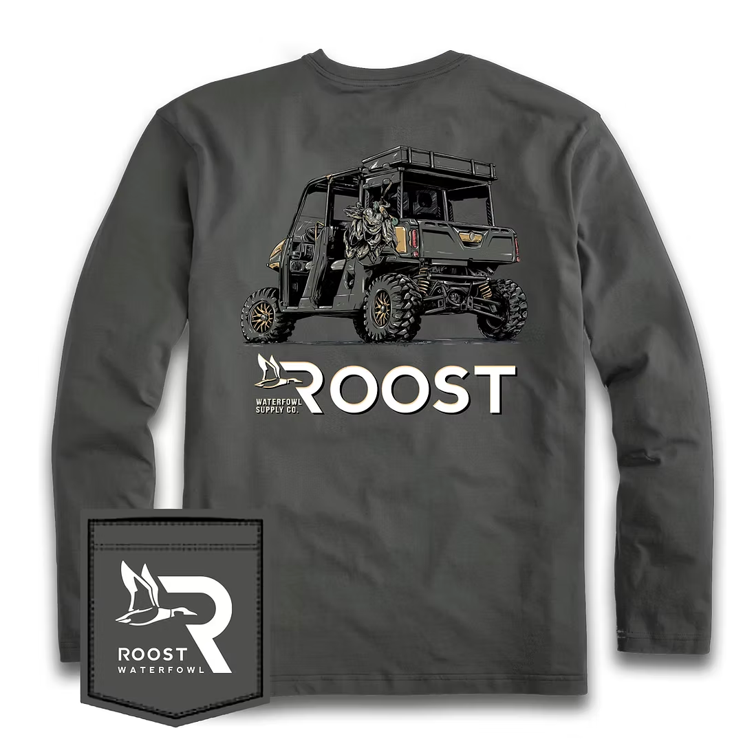 Side by Side Long Sleeve Tee- YOUTH