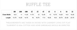 Load image into Gallery viewer, Leopard Santa Ruffle Long Sleeve Tee
