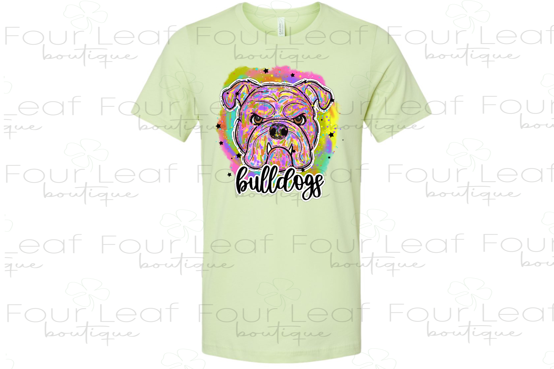 Bulldogs-90's Nostalgia- BELLA + CANVAS LISTING. Youth sizes available