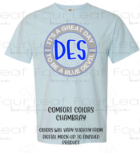 DES FIRST DAY SHIRTS. design 2