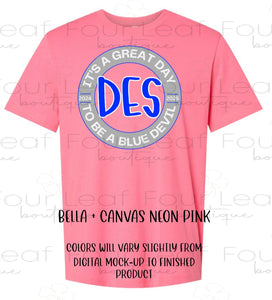 DES FIRST DAY SHIRTS. design 2