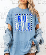 Load image into Gallery viewer, Blue Devils-Colorblock Box

