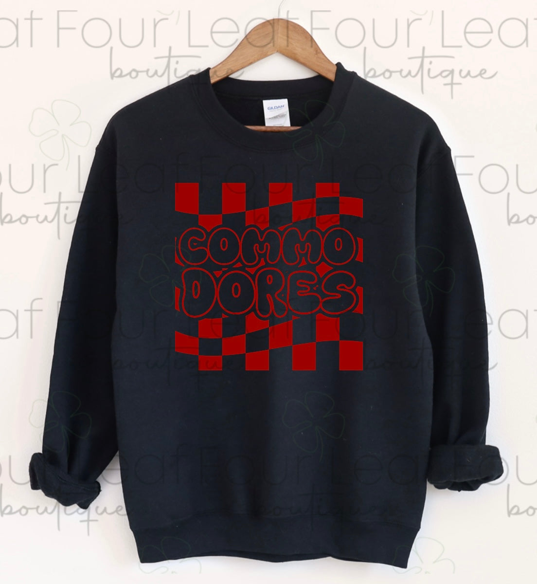 Commodores Checkered Print