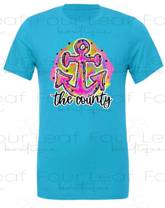 The County-90's Nostalgia- BELLA + CANVAS LISTING. Youth sizes available