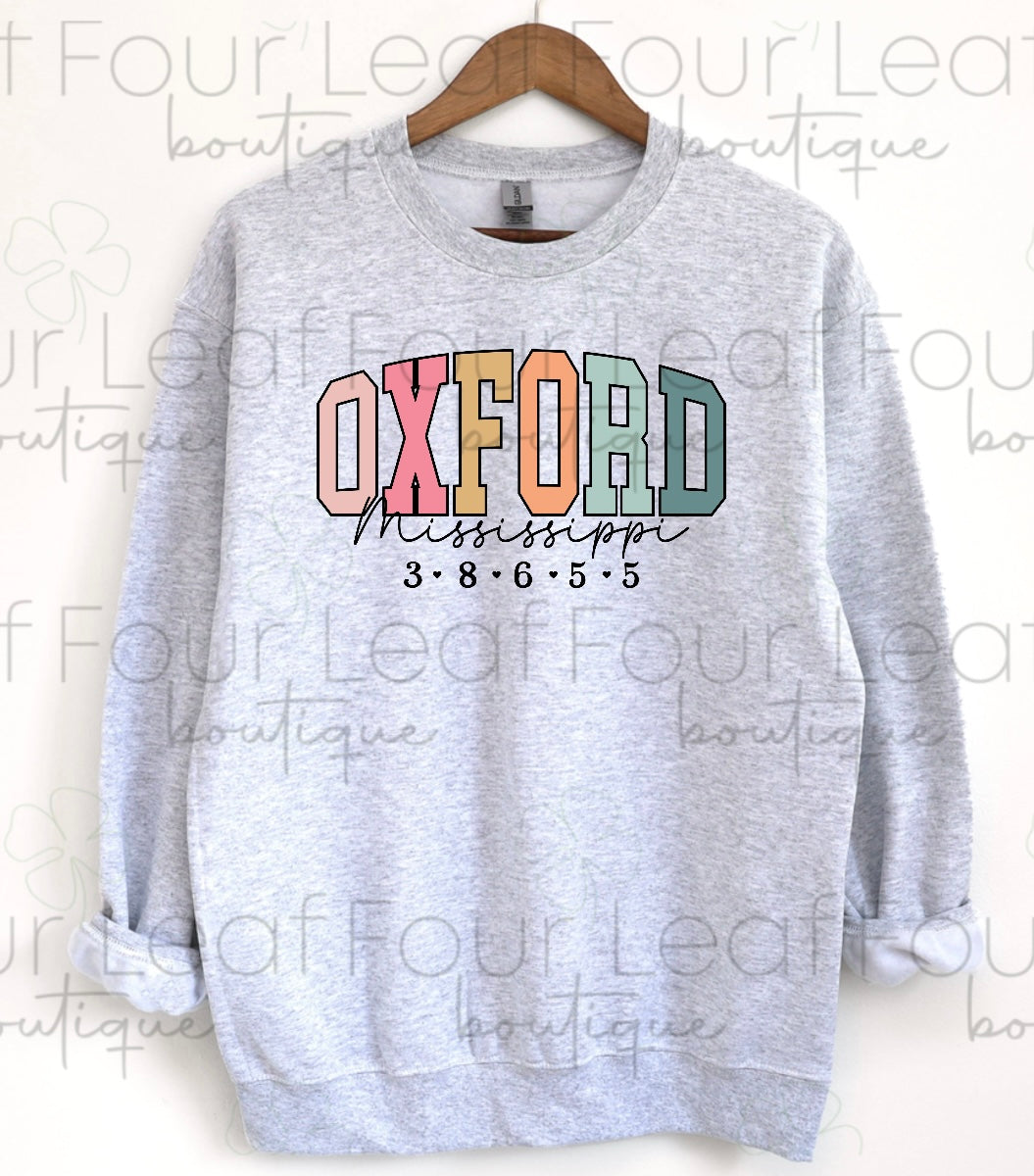 Oxford, MS Sweatshirt