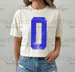Load image into Gallery viewer, Distressed O on Boxy Tee
