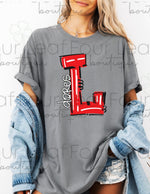 Load image into Gallery viewer, Red L - Lafayette Dores
