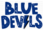Load image into Gallery viewer, Blue Devils/ COMFORT COLOR sweatshirt
