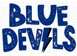 Blue Devils/ COMFORT COLOR sweatshirt